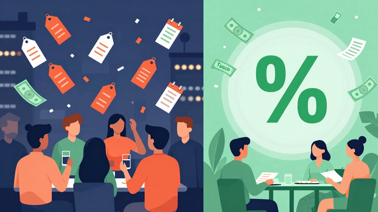 Illustration comparing expensive weekends to affordable Tuesday matinees
